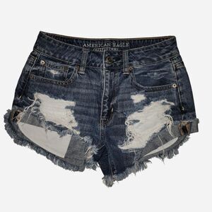 American-eagle-outfitters Women's Blue and Navy Shorts